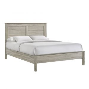 Picket House Furnishings - Cian Queen Panel Bed in Grey - B-10253-QBE