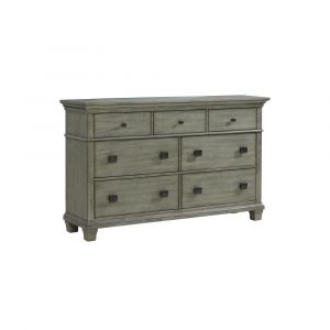 Picket House Furnishings - Clovis 7-Drawer Dresser in Grey - CW300DR