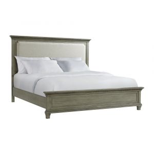 Picket House Furnishings - Clovis King Panel Bed in Grey - CW300KB