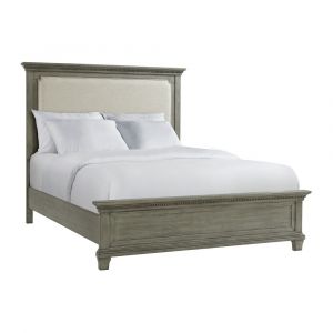 Picket House Furnishings - Clovis Queen Panel Bed in Grey - CW300QB