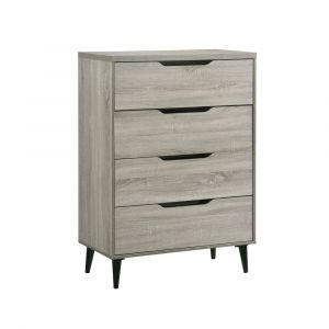 Picket House Furnishings - Cohen 4-Drawer Chest in Grey - B-4823-CHE