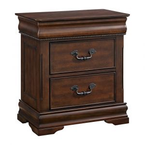 Picket House Furnishings - Coppola 3-Drawer Nightstand in Cherry - B-6580-5-NS