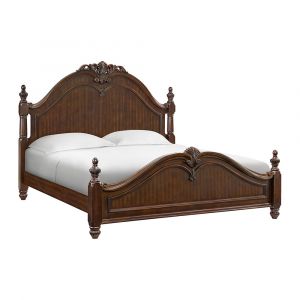 Picket House Furnishings - Coppola King Bed in Cherry - B-6580-5-KB