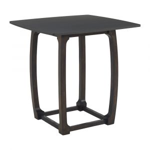 Picket House Furnishings - Davy 5PC Counter Set (Table + 4 Chairs) in Dark Grey - D-5780-3-5CS