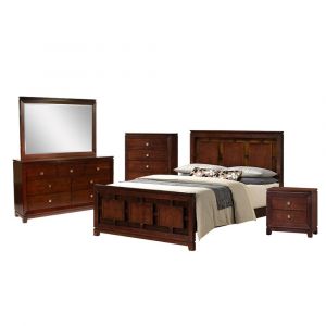 Picket House Furnishings - Easton King Panel 5PC Bedroom Set - LN600KB5PC