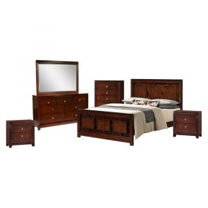 Picket House Furnishings - Easton Queen Panel 6PC Bedroom Set - LN600QB6PC