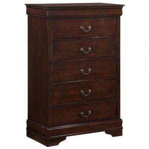 Picket House Furnishings - Ellington 5-Drawer Chest in Cherry - B-11455-CH