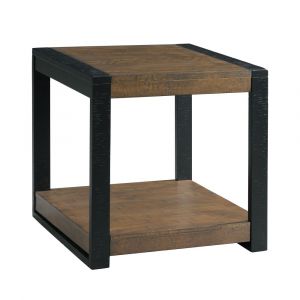 Picket House Furnishings - Enrico Square End Table in Walnut - TCA100ET