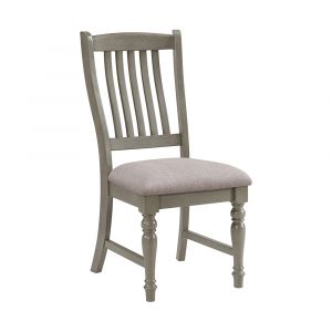 Picket House Furnishings - Fairwood Dining Side Chair in Grey (2 Per Carton) - D-2730-3-SC