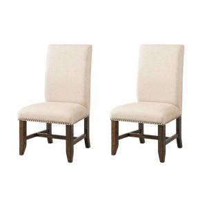 Picket House Furnishings - Francis Fabric Back Side Chair (Set of 2) - DFK100FSC