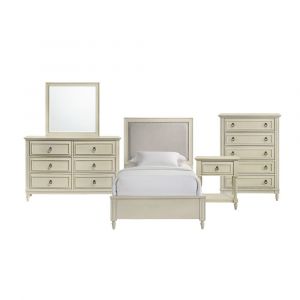 Picket House Furnishings - Gia Twin Panel 5PC Bedroom Set - GI700TB5PC