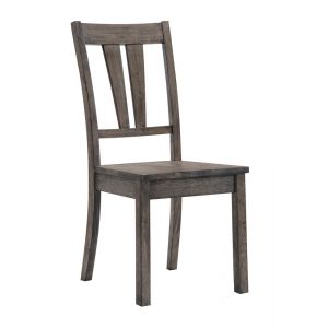 Picket House Furnishings - Grayson Fan Back Chair w. Wooden Seat (Set of 2) - DNH100SCWVS
