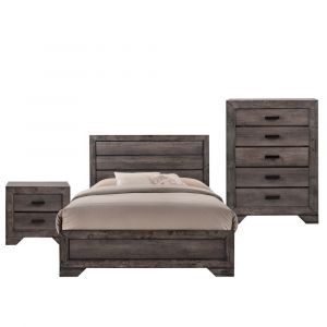Picket House Furnishings - Grayson Youth Full Panel 3PC Bedroom Set - NH100FB3PC