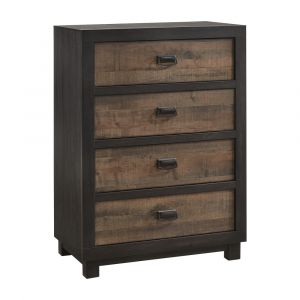 Picket House Furnishings - Harrison 4 Drawer Chest in Walnut - HG100CH