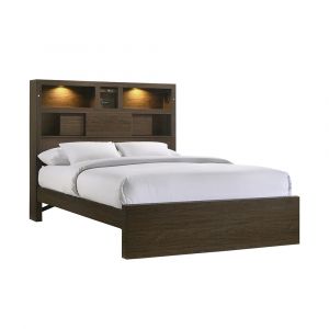 Picket House Furnishings - Hendrix Queen Music Bed in Walnut - BY420QB