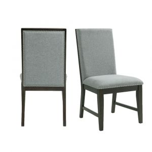 Picket House Furnishings - Holden Standard Height Side Chair in Gray - (Set of 2) - DDV100SC