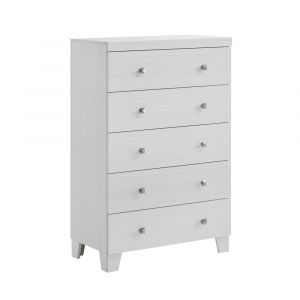 Picket House Furnishings - Icon 5-Drawer Chest in White - B.1090.CH