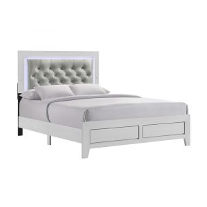 Picket House Furnishings - Icon  Full Bed in White - B-1090-FB