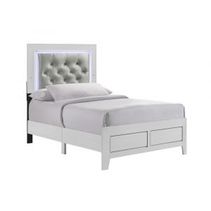 Picket House Furnishings - Icon  Twin Bed in White - B-1090-TB