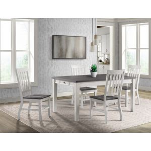 Picket House Furnishings - Jamison Two Tone 5PC Dining Set-Table & Four Chairs - DKY3005PC