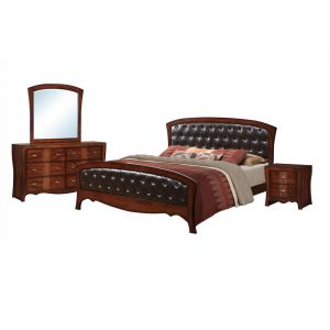 Picket House Furnishings - Jansen 4 Piece King Bedroom Set - JN100KB4PC