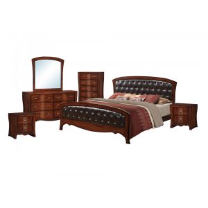 Picket House Furnishings - Jansen 6 Piece King Bedroom Set - JN100KB6PC