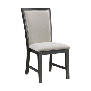 Picket House Furnishings - Jasper Dining Slat Back Side Chair in Black (Set of 2) - DGD850SBC