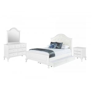 Picket House Furnishings - Jenna Full Bed with Trundle 4 PC Set - JS700FT4PC