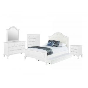 Picket House Furnishings - Jenna Full Bed with Trundle 5 PC Set - JS700FT5PC