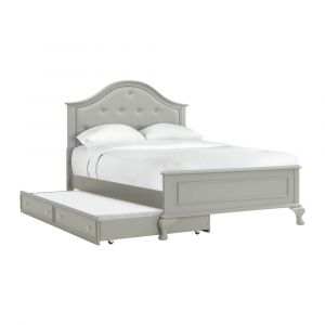 Picket House Furnishings - Jenna Full Panel Bed w/Trundle in Grey - JS300FTB