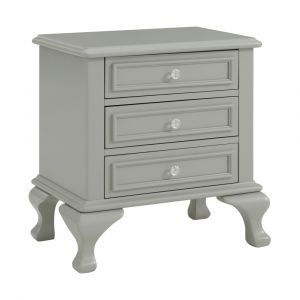 Picket House Furnishings - Jenna Nightstand in Grey - JS300NSO