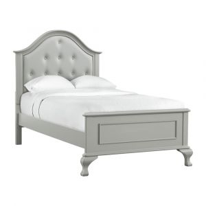 Picket House Furnishings - Jenna Twin Panel Bed in Grey - JS300TB