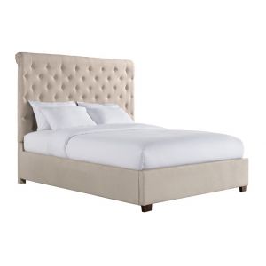 Picket House Furnishings - Jeremiah King Upholstered Bed in Sand - UWF3152KB