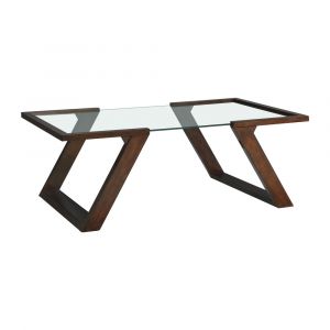 Picket House Furnishings - Kai Rectangular Coffee Table in Dark Espresso - T-10410-CT