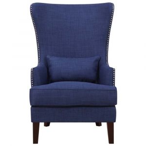 Picket House Furnishings - Kegan Accent Chair in Blue - UKR080100