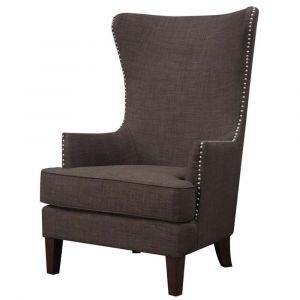 Picket House Furnishings - Kegan Accent Chair in Chocolate - UKR081100