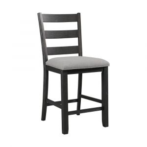 Picket House Furnishings - Kona Counter Height Side Chair Set in Black - DMT300CSC