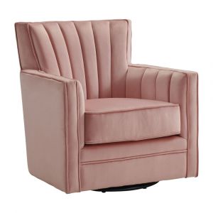 Picket House Furnishings - Lawson Swivel Chair in Blush - ULN1812102SWE