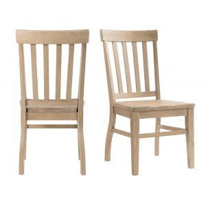 Picket House Furnishings - Liam Slat Back Side Chair - (Set of 2) - CDLW100SC
