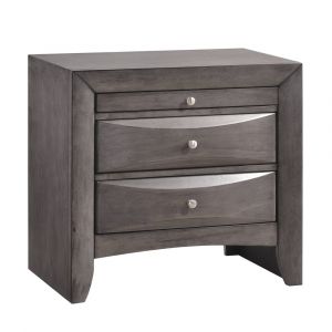 Picket House Furnishings - Madison Nightstand in Gray - EG100NS