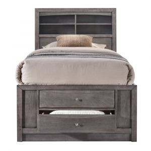 Picket House Furnishings - Madison Twin Storage Bed in Gray - EG170TB