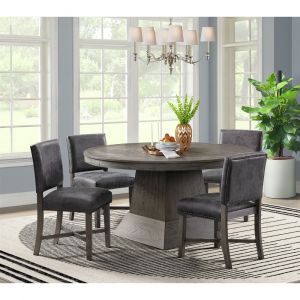 Picket House Furnishings - Modesto 5PC Dining Set in Grey - D-2660-5PC