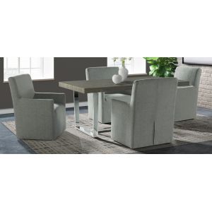 Picket House Furnishings - Nadine 5PC Dining Set-Table and Four Arm Chairs - CDND100AC5PC