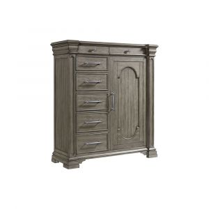 Picket House Furnishings - Paterson 1 Door and 7-Drawer Chest in Grey - B-10315-DCH