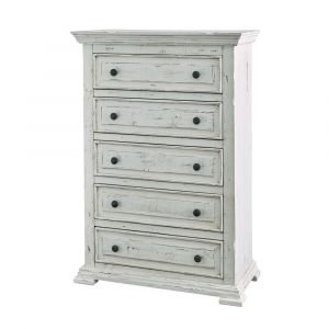 Picket House Furnishings - Ruma White Chest - MBLV700CH