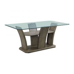 Picket House Furnishings - Simms Rectangular Dining Table in Grey - DPR300DTB