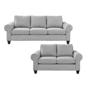 Picket House Furnishings - Sole 2PC Set with Sofa and Loveseat in Sincere Austere - U-705-8230-2PC