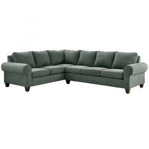 Picket House Furnishings - Sole Sectional Set in Jessie Charcoal - U-705-8251-SS