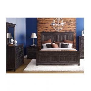 Picket House Furnishings - Steele Queen Panel 4PC Bedroom Set - MO6004QB