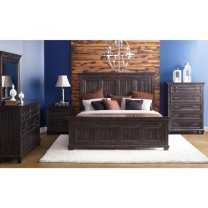 Picket House Furnishings - Steele Queen Panel 5PC Bedroom Set - MO6005QB